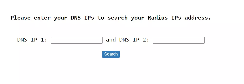 AWS WorkSpaces Enter DNS IPs