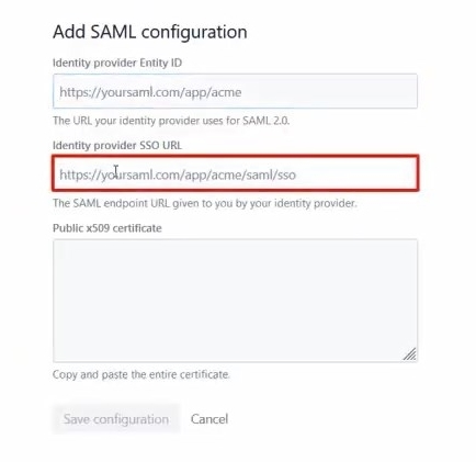 Atlassian Access Cloud SSO (Single Sign-On) Save Configuration