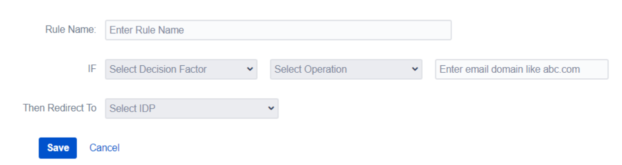 Advance SSO options in Jira, Creating New Rule Options