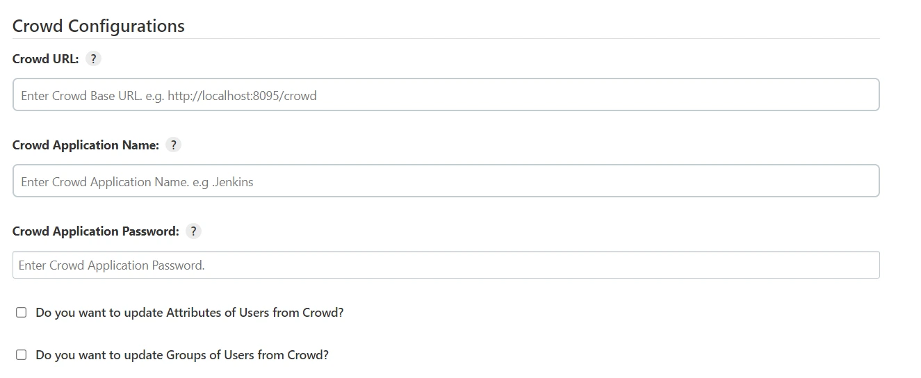 jenkins crowd configurations