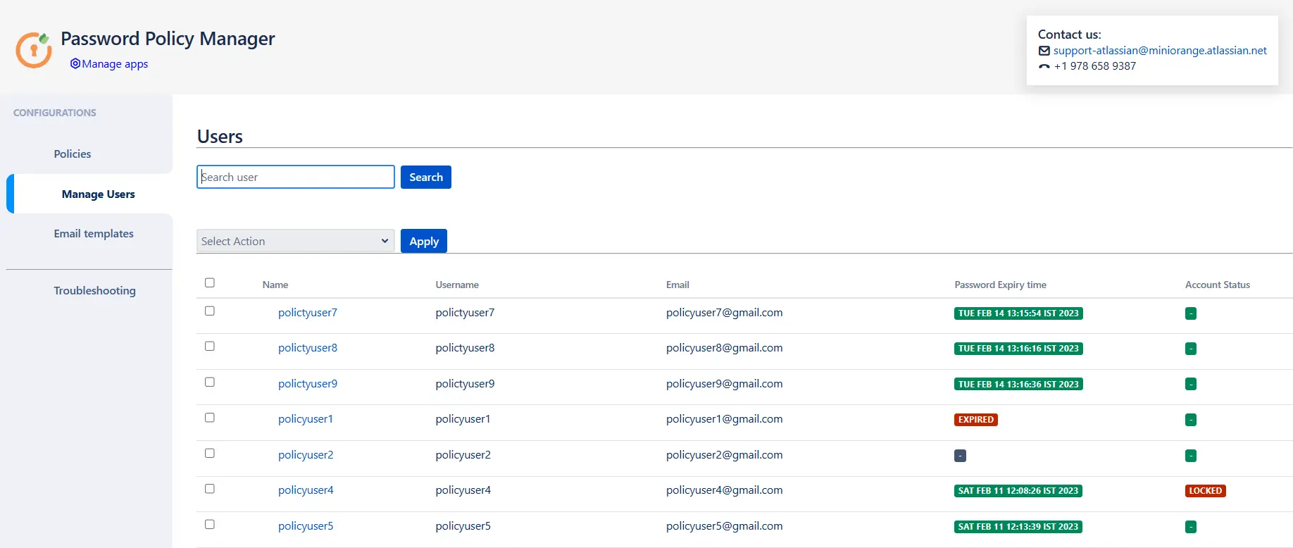 miniOrange Password policy, Install Jira Add-On through manage apps menu