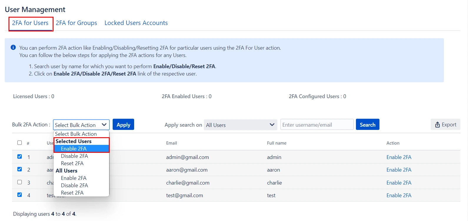 Setup Two Factor (2FA / MFA) Authentication for Confluence using OTP, KBA, TOTP methods