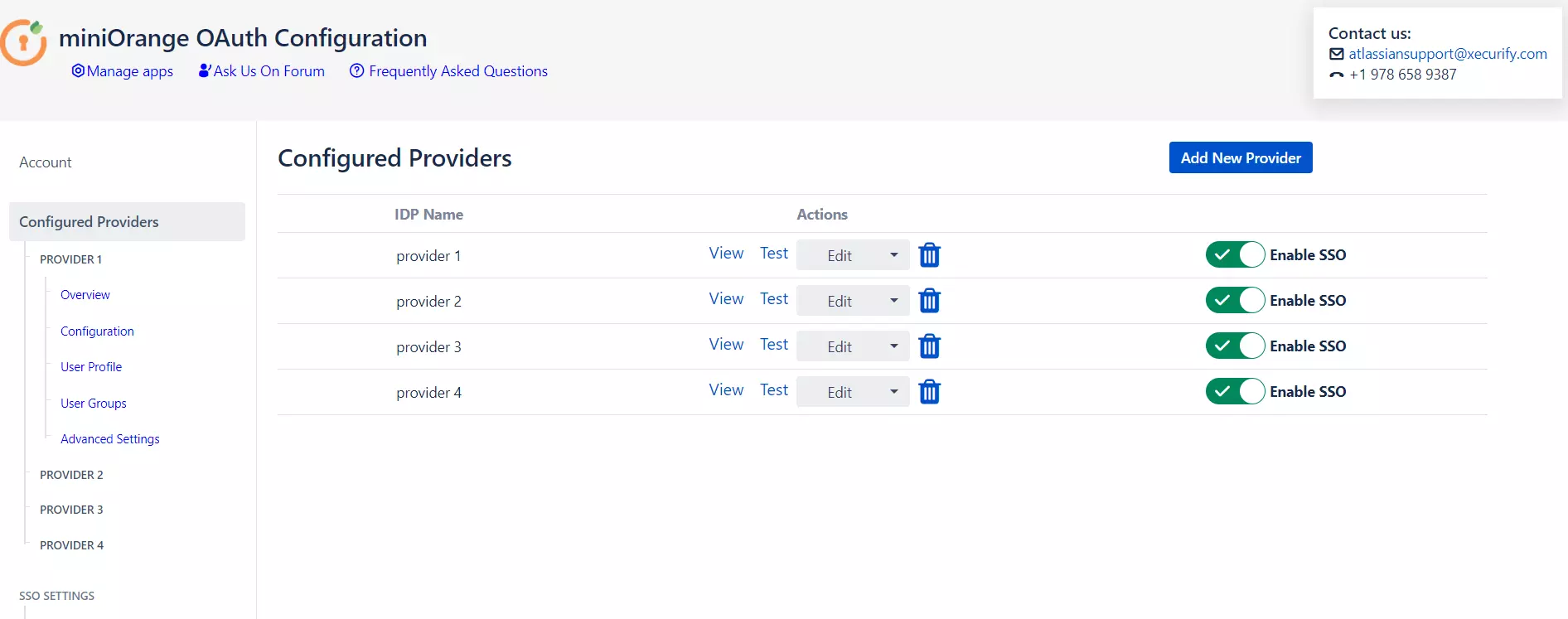  OAuth / OpenID Single Sign On (SSO) into Crowd, Multiple IDP