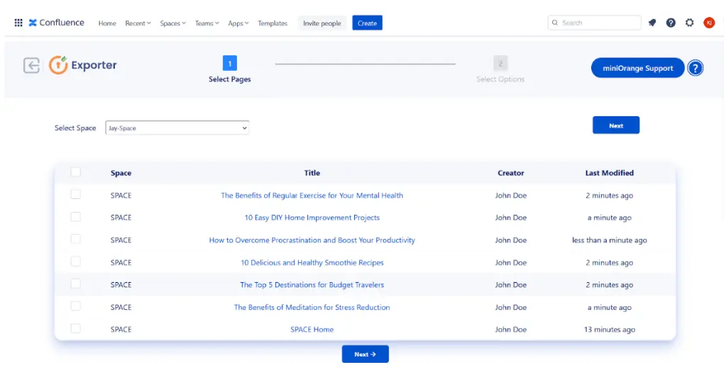 Confluence PDF Exporter Share on Google Drive