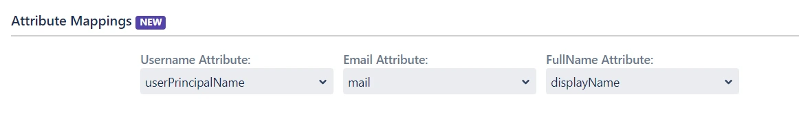 Attribute Mapping using user and gruop provisioning in Jira, Confluence, Bitbucket User Sync