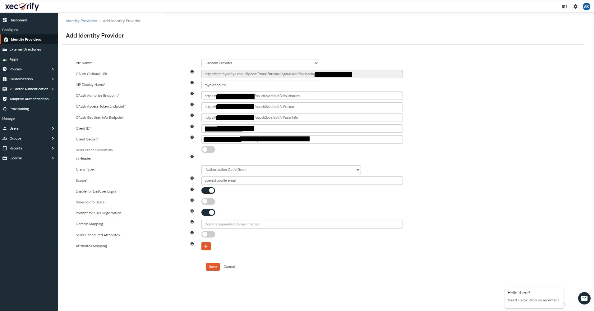 Setup JSM SSO broker flow