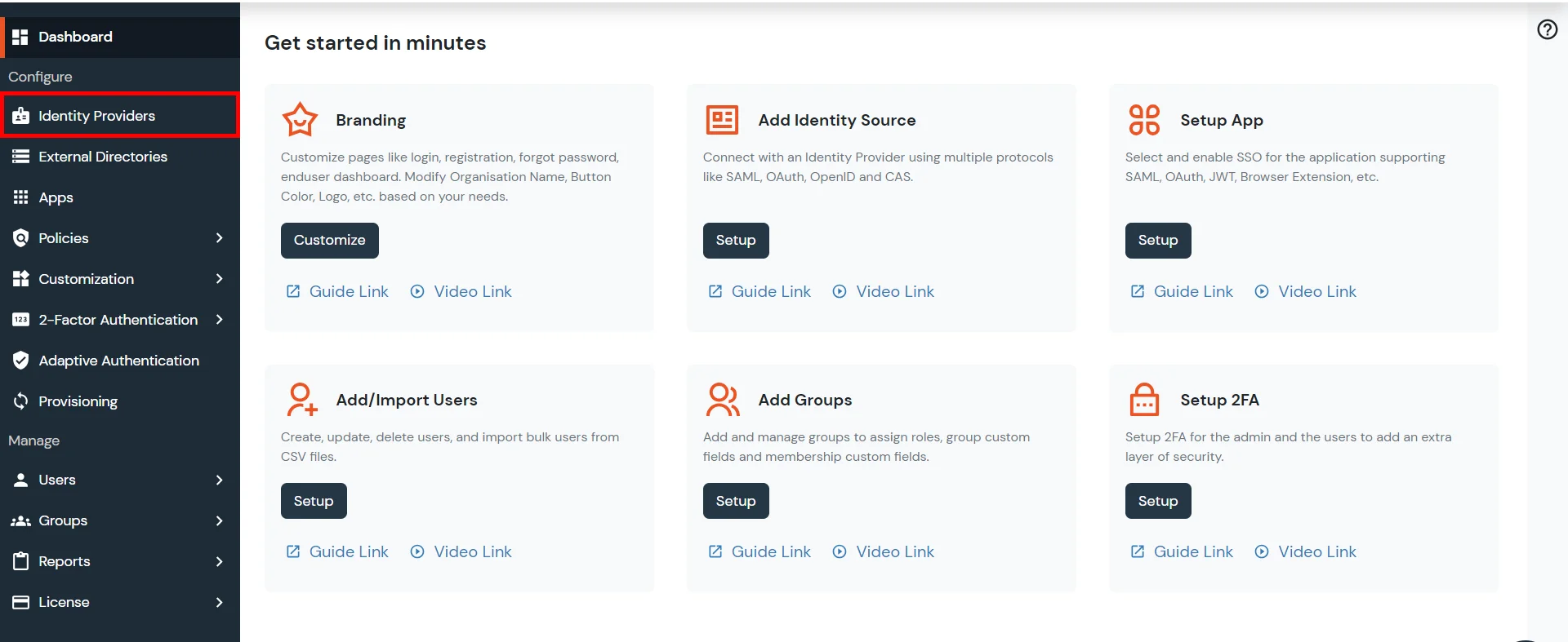 Setup JSM SSO broker flow