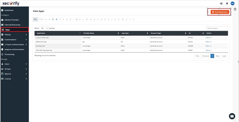 OAuth/OpenID/OIDC Single Sign On (SSO), Okta SSO Login Add Application