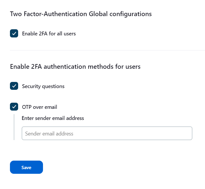 miniOrange Jenkins 2fa Enable Authentication methods