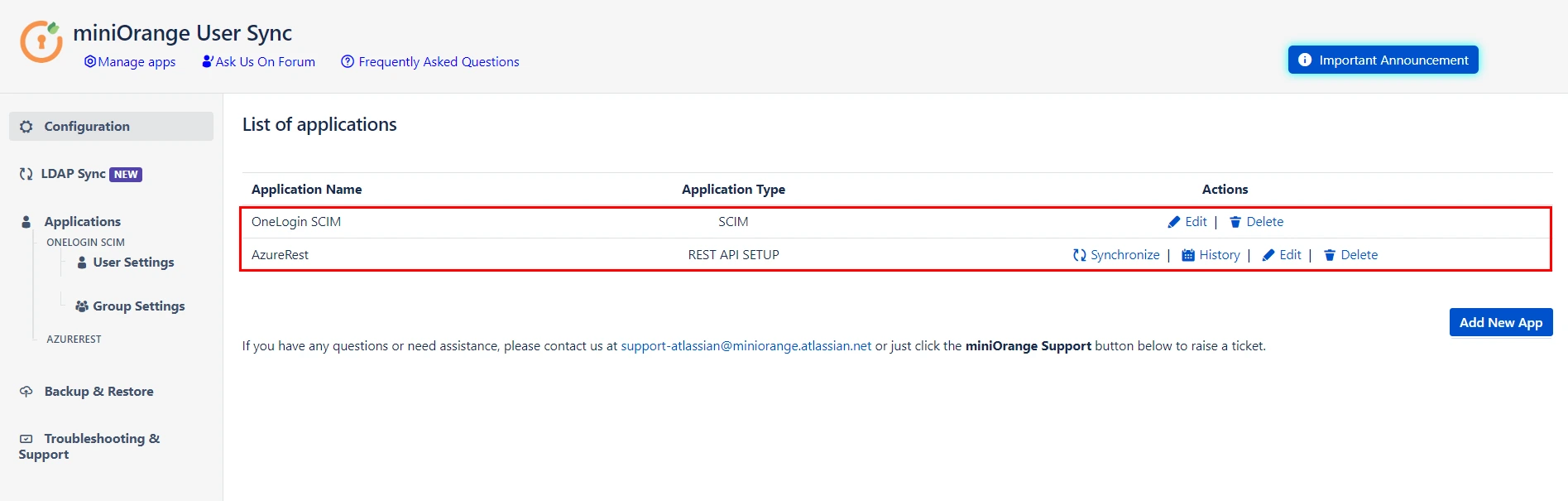 User and gruop provisioning in Jira, Confluence, Bitbucket Manual Group Mapping