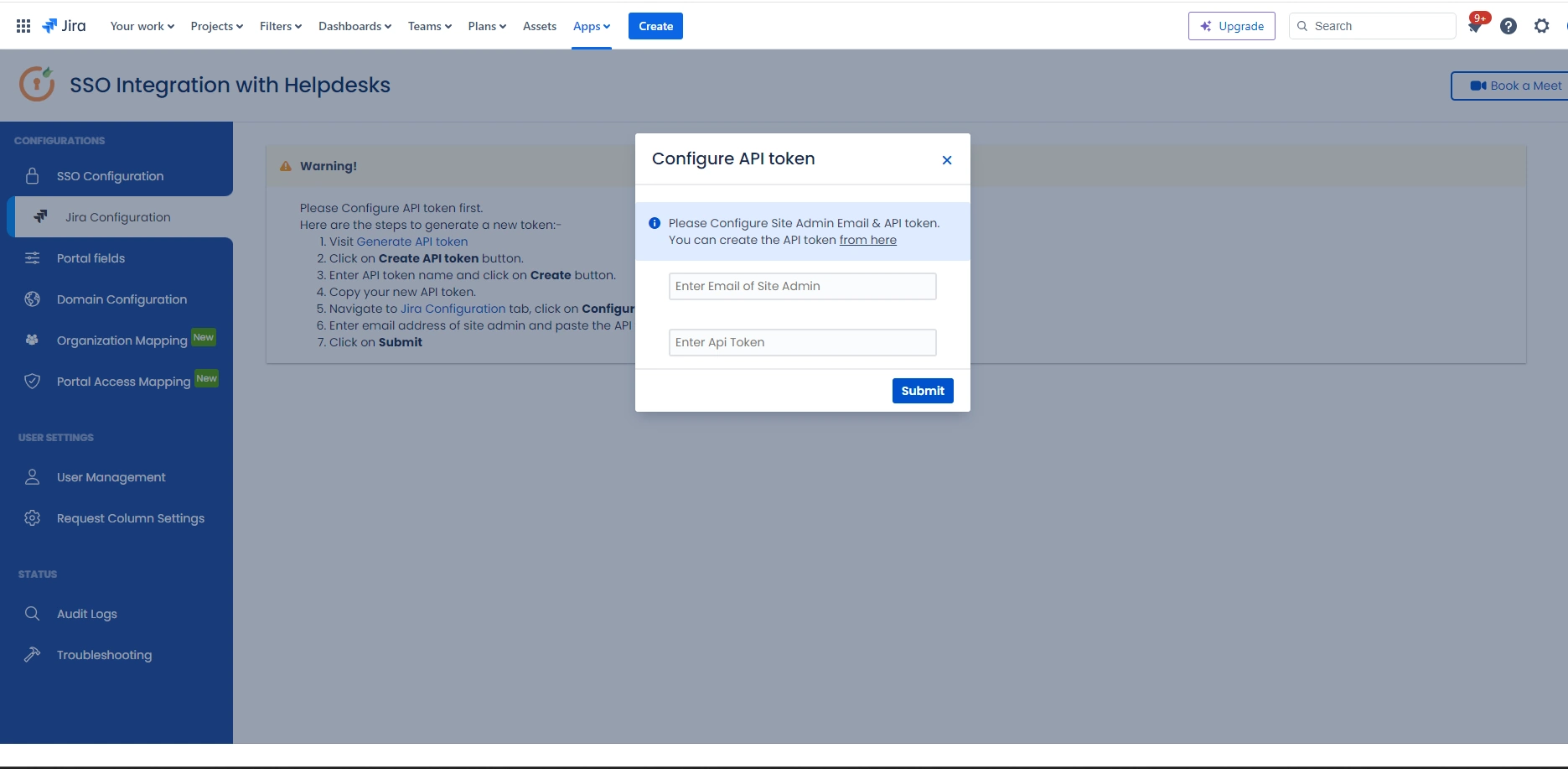 SSO for JSM Customers using ADFS as OAuth Provider | service account