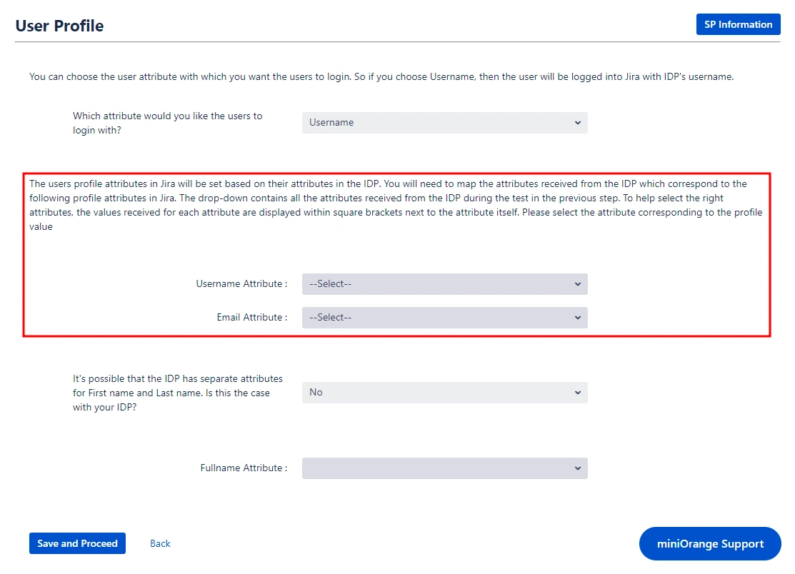 jira saml sso plugin, Quick Setup sp metadata url