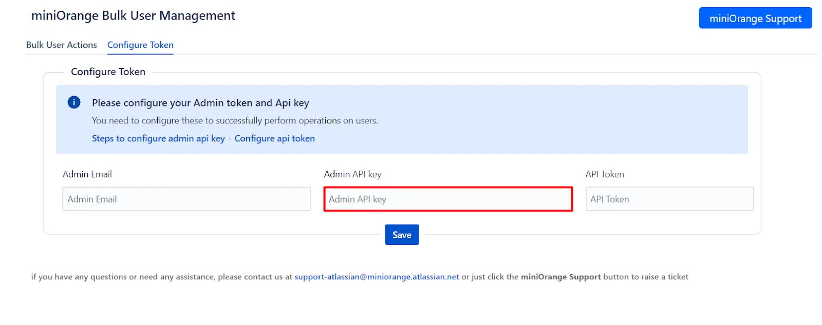 Setup Bulk User Management fo Jira, Bulk action management to inactivate deactivate users