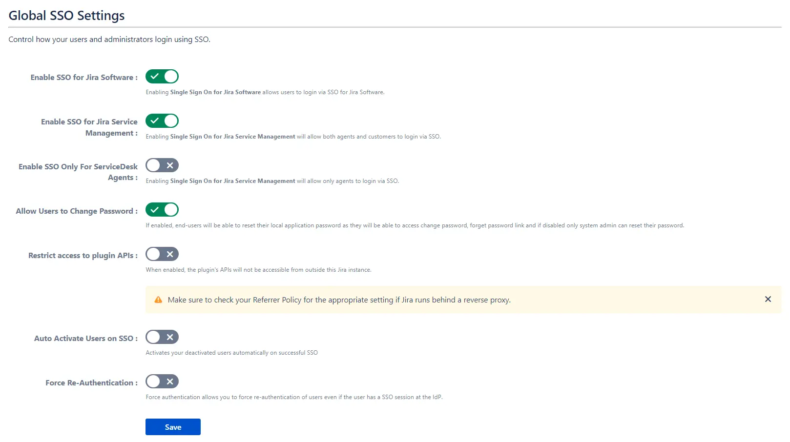 oauth token, oauth api, oauth oidc, OAuth / OpenID Single Sign On (SSO) into Jira, Global SSO Settings tab in the plugin