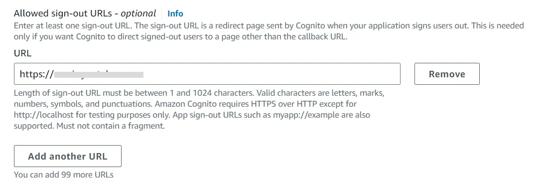 AWS Cognito OAuth/OpenID Single Sign On (SSO)