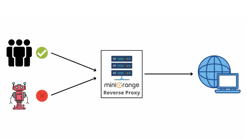 bot traffic for with reverse proxy