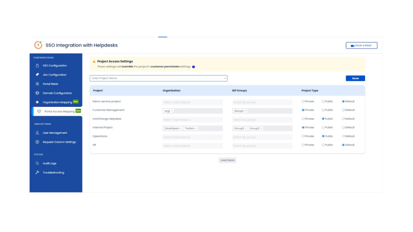 Mapping your specific customer portals