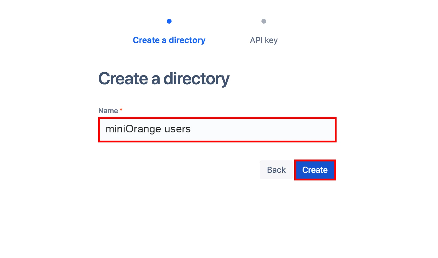 Atlassian Bitbucket Cloud SCIM Provisioning : Create Directory