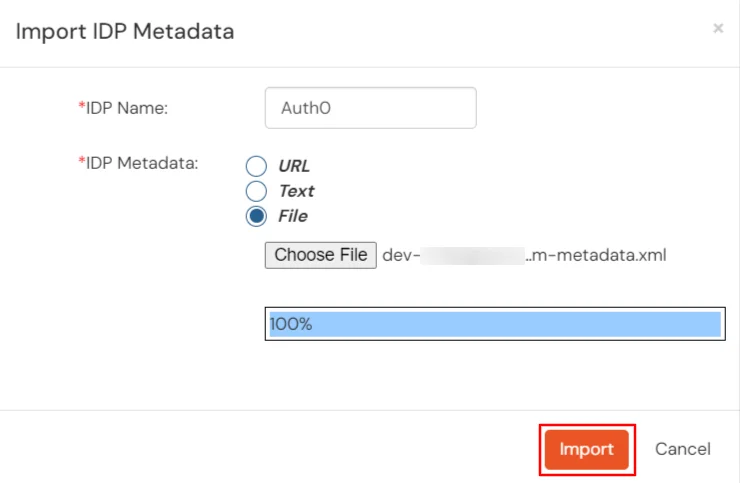 Auth0 Import Data