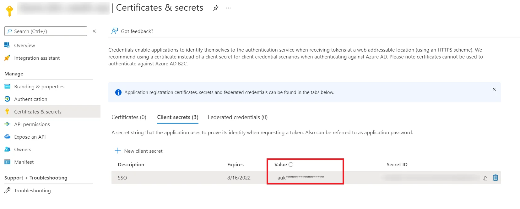 Microsoft Entra ID IDP : Select SAML