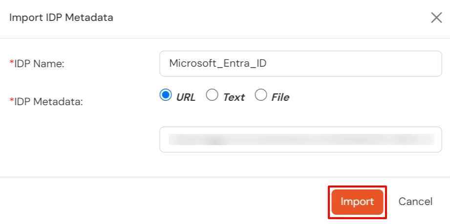 Microsoft Entra ID as IdP Import Data