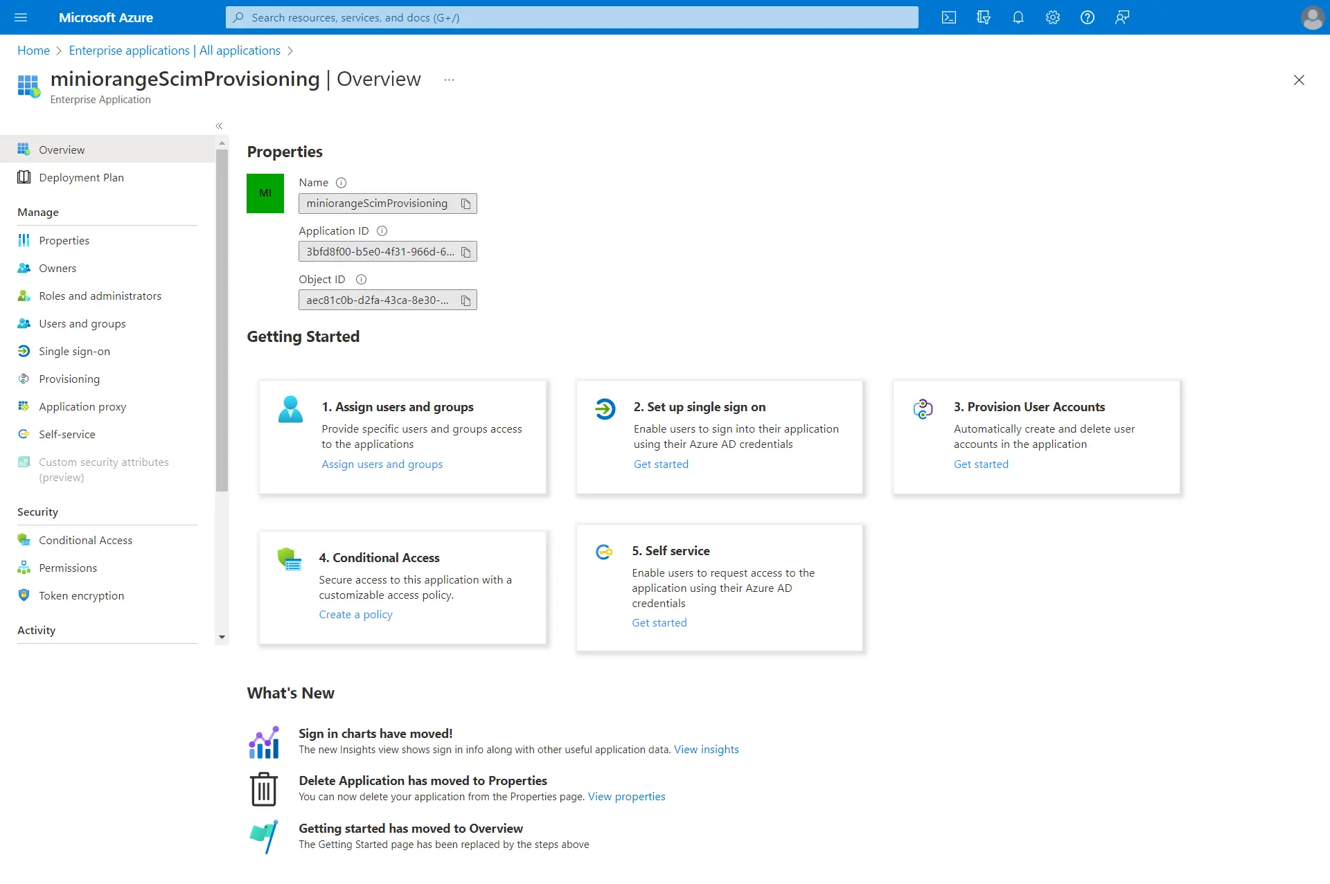 SCIM Provisioning with Microsoft Entra ID: Select Provisioning