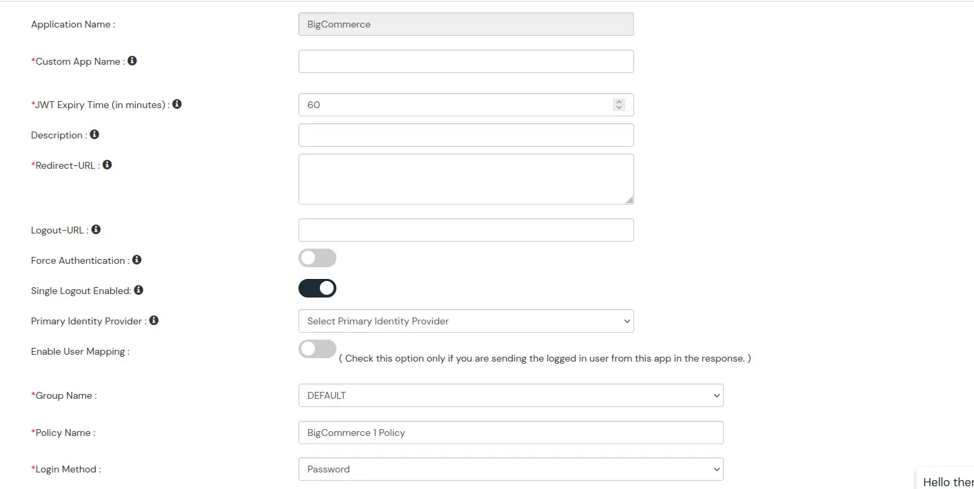 BigCommerce Single Sign-On (SSO): add jwt app