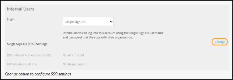 Adobe Captivate Single Sign On (sso) settings