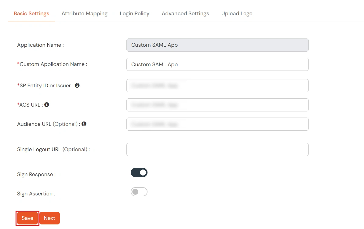 miniOrange Identity Platform Admin Handbook: Import SP Metadata