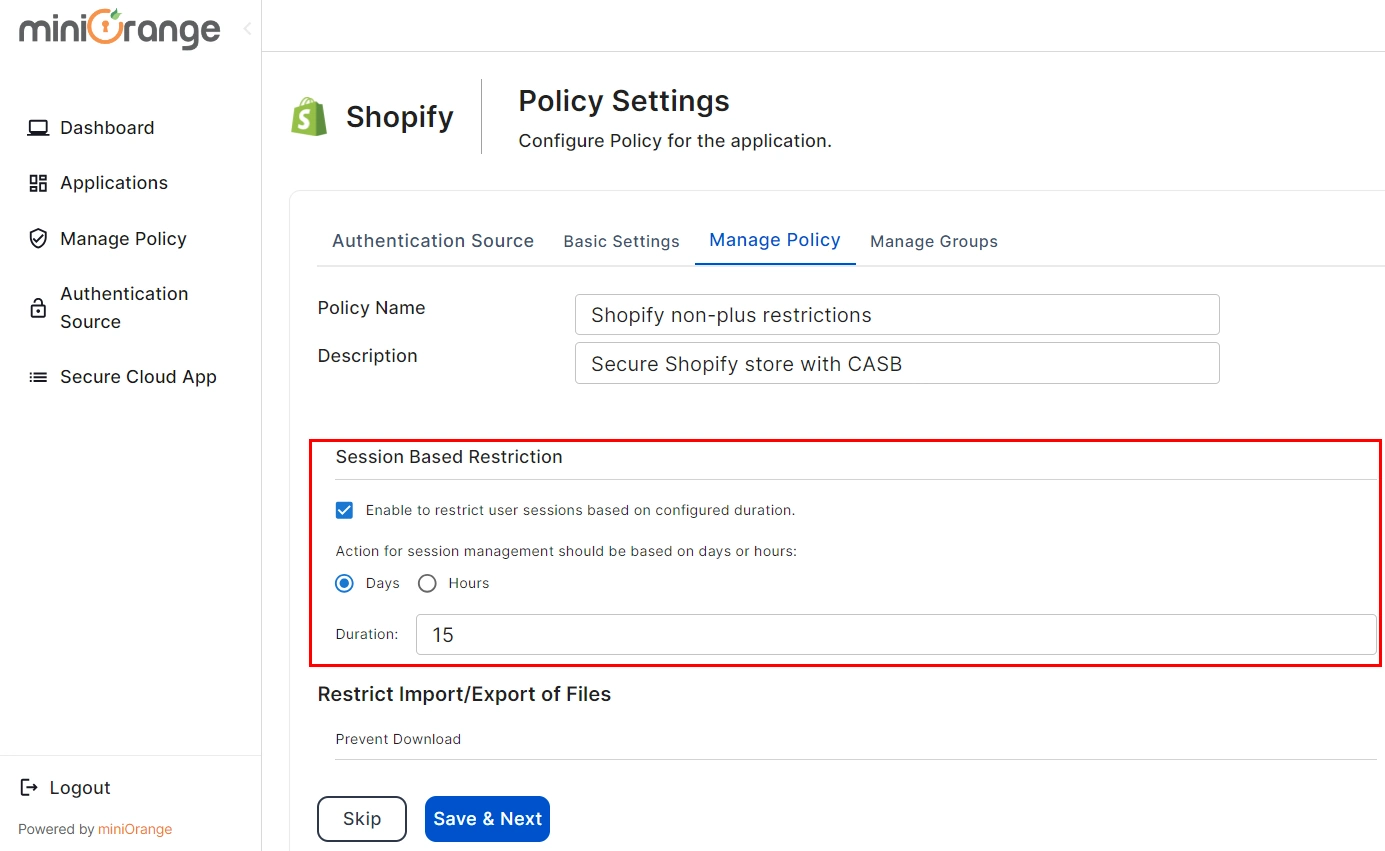 setup reverse proxy - add whitelisted paths