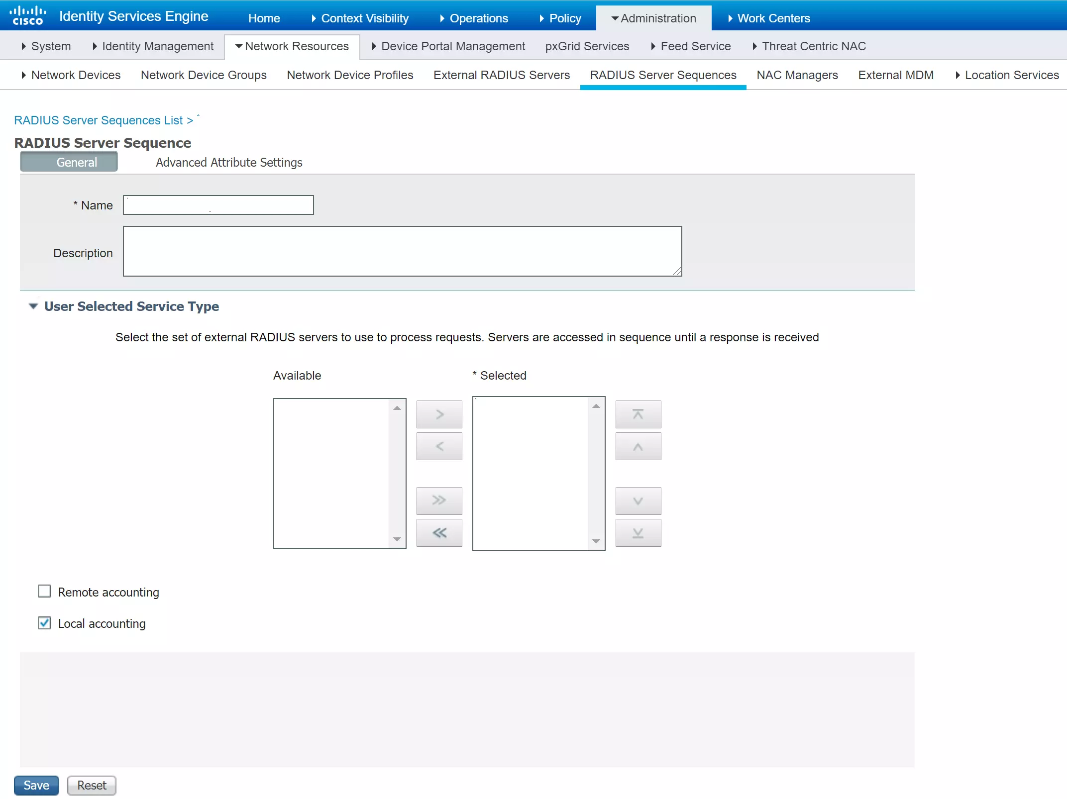 MFA 2FA two-factor authentication for Cisco ISE : Radius server sequence