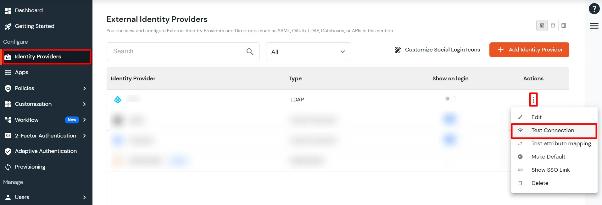 PagerDuty : Test AD/Ldap connection