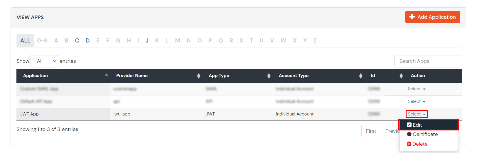 Thinkific Single Sign-On (SSO): edit-jwt-app