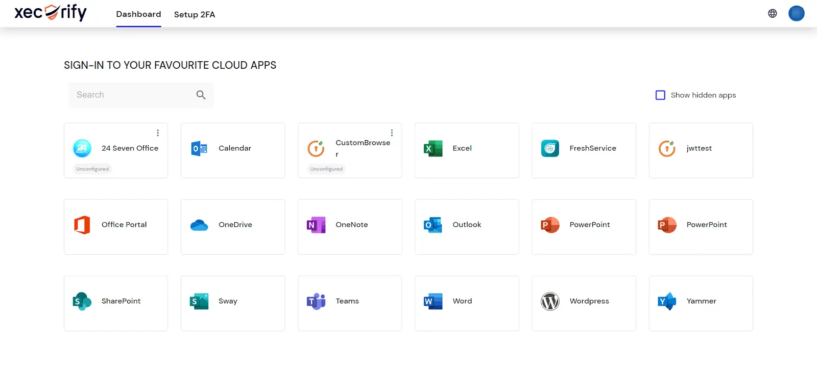 miniOrange End User Self-Service Portal: Overview