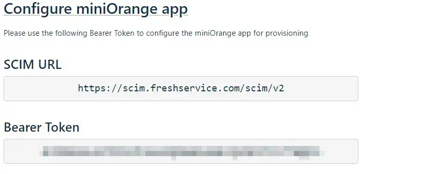 Freshservice Provisioning