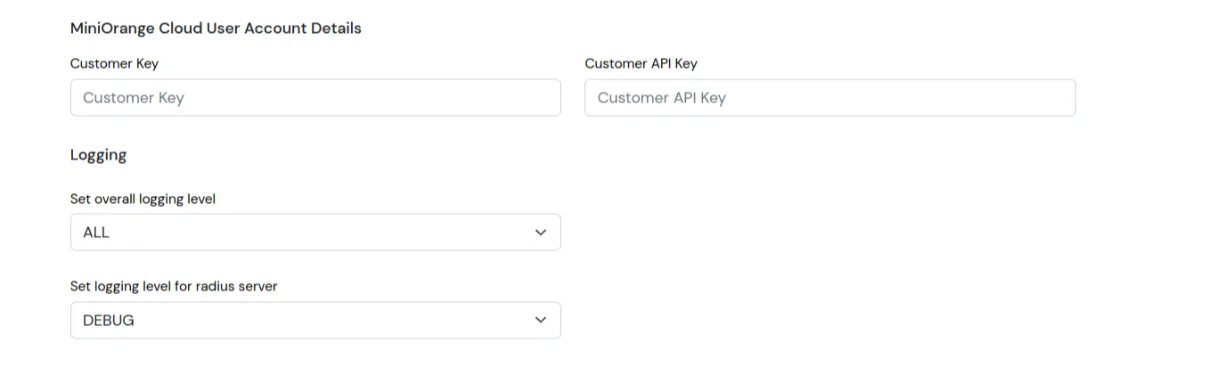 IDP product global setting