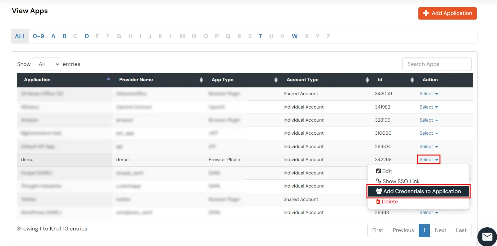 miniOrange Identity Platform Admin Handbook: Add Credentials