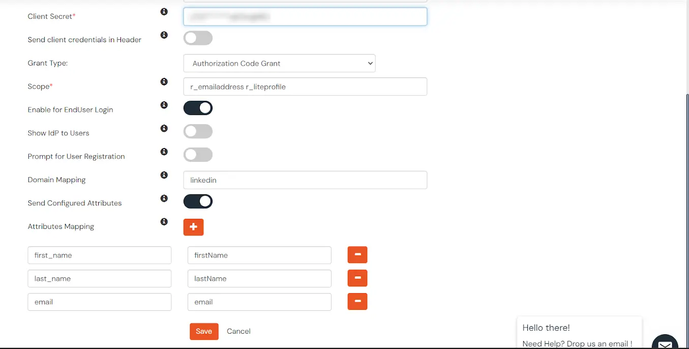 BigCommerce Social Login SSO:LinkedIn