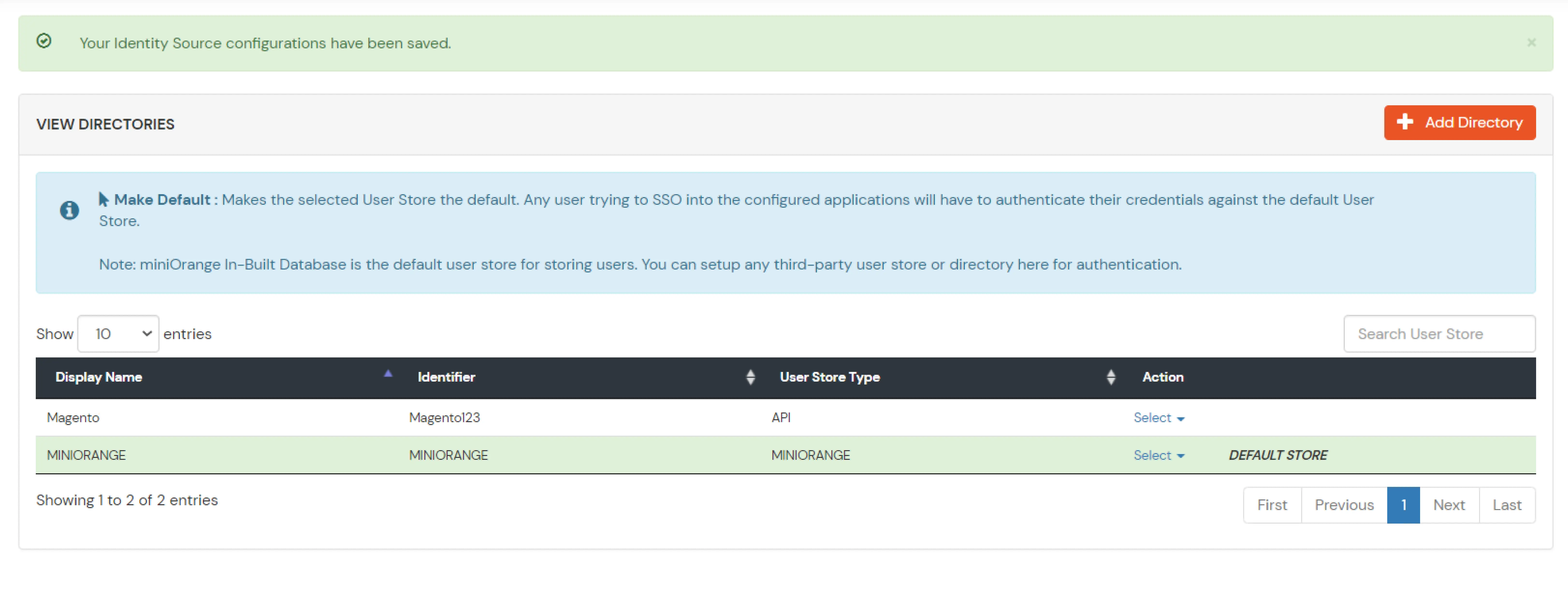 Successfully API Setup