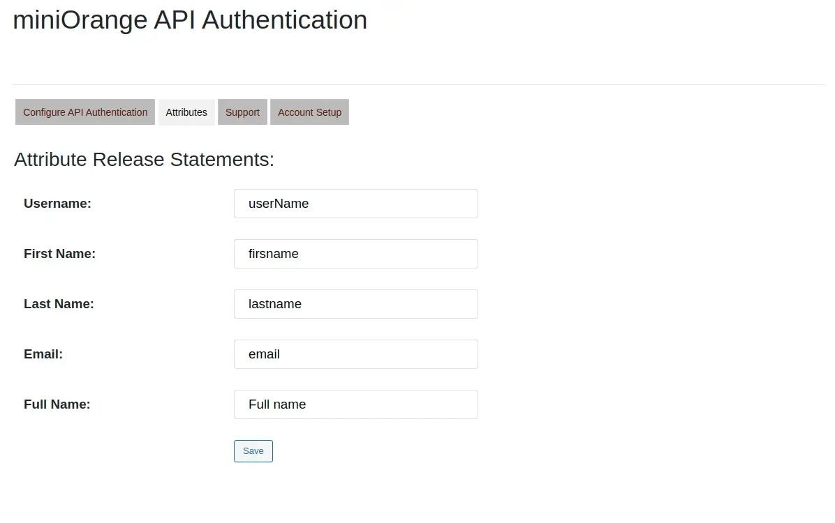 Select attributes to be passed while Moodle SSO Login