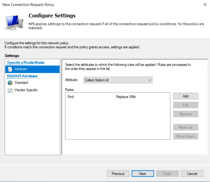 Radius MFA using MSCHAPv2 protocol