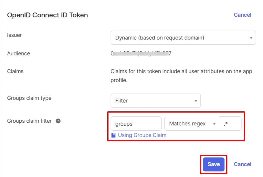 Configure Okta as SAML IDP : Scroll down to OpenID Connect ID Token