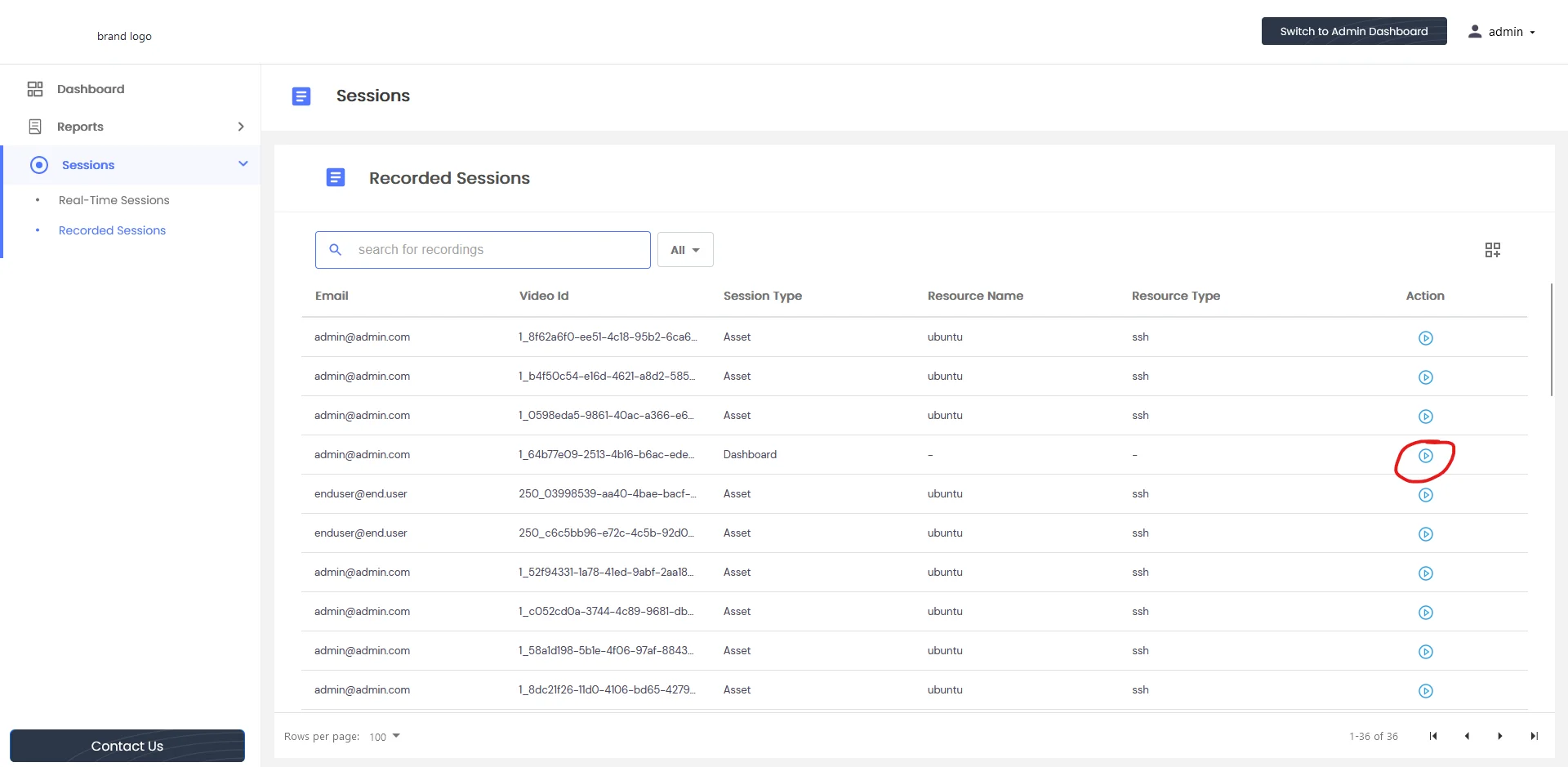 Privileged Access Management Admin Handbook: Click on Play button