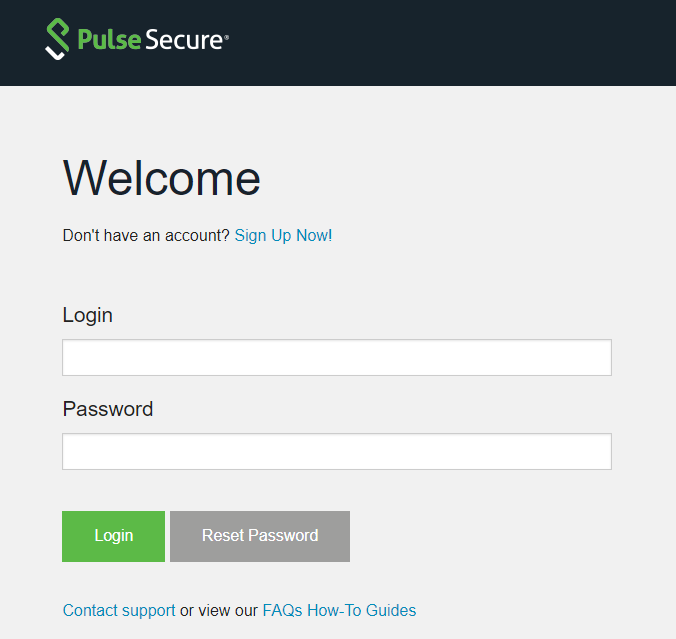 Enter NetID and Password to integrate two-factor authentication (2FA/MFA) for Pulse Connect Secure