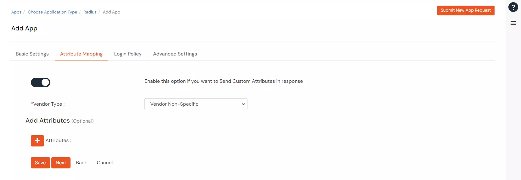 2FA Two-Factor radauthentication for SonicWall : Select your Radius Client