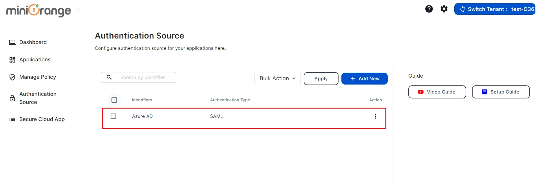 SAML Authentication with Cloud Access Security Broker (CASB) 