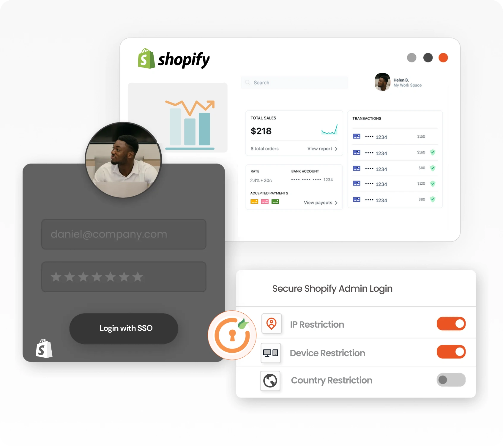 secure shopify admin login -banner image