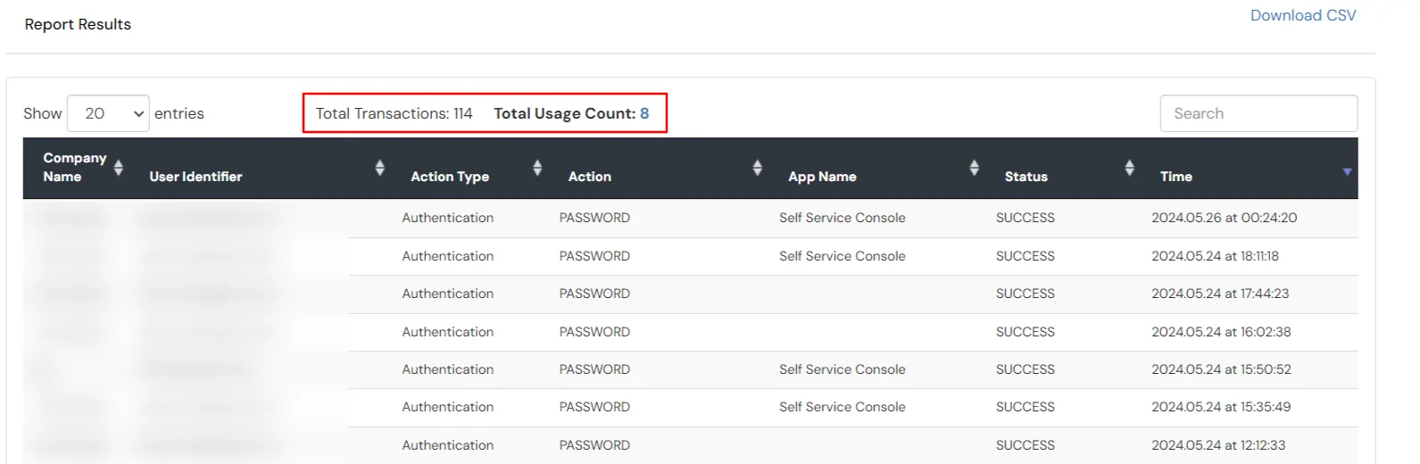 miniOrange Identity Platform Partner Portal Handbook: Active users