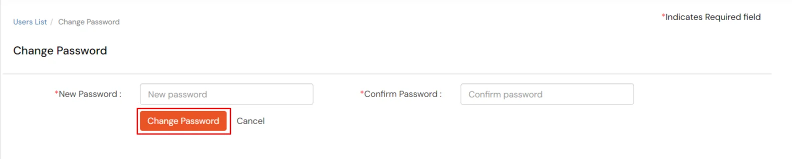 miniOrange Partner Portal Handbook: Add your new password