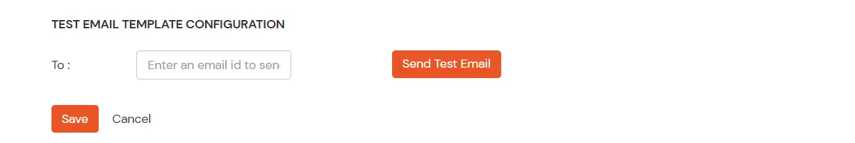 miniOrange Identity Platform Partner Portal Handbook: send test email